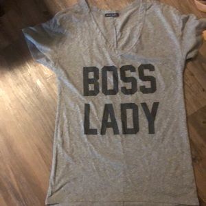 Boss Lady fitted shirt